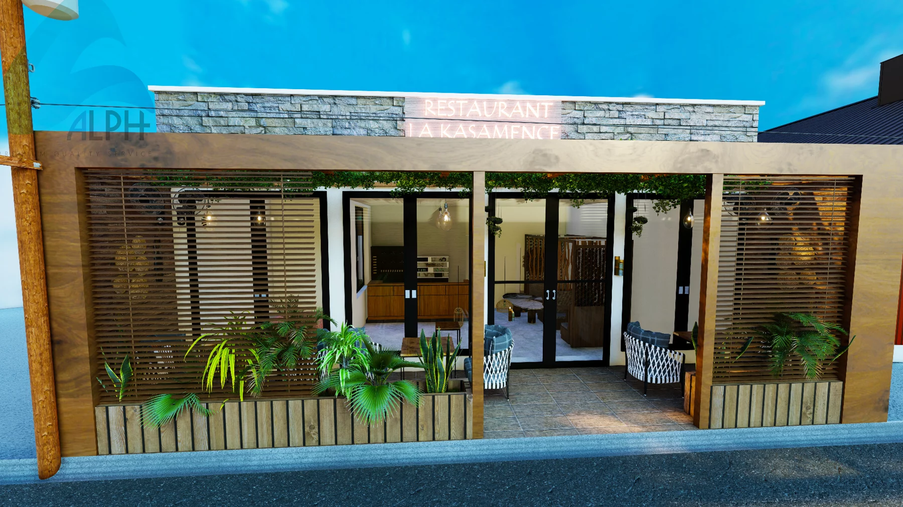 Une réalisation d'ALPH Design · Design